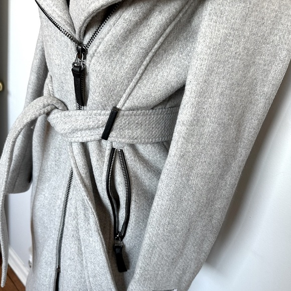 Calvin Klein Women's Belted Wrap Coat - Picture 9 of 14